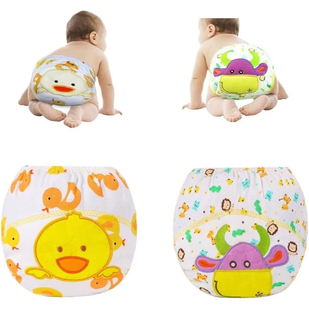 Stalfy Reusable Baby Training Pants – Animal Print Nappy Covers - Image 2