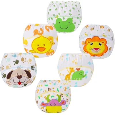 Stalfy Reusable Baby Training Pants – Animal Print Nappy Covers