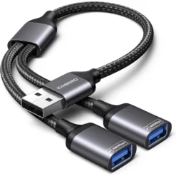 Stalfy USB Splitter Cable 1 to 2 – 480Mbps Data & Charging