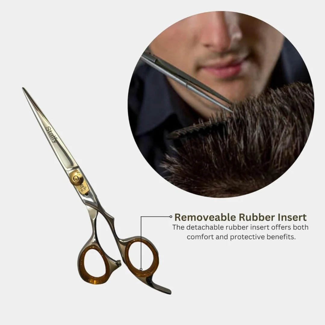 Stalfy 6.5" Professional Hair Thinning Scissors UK - Image 3