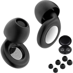 Stalfy Soft Sleeping Earplugs with Case – Reusable Plugs