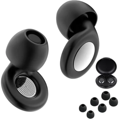 Stalfy Soft Sleeping Earplugs with Case – Reusable Plugs